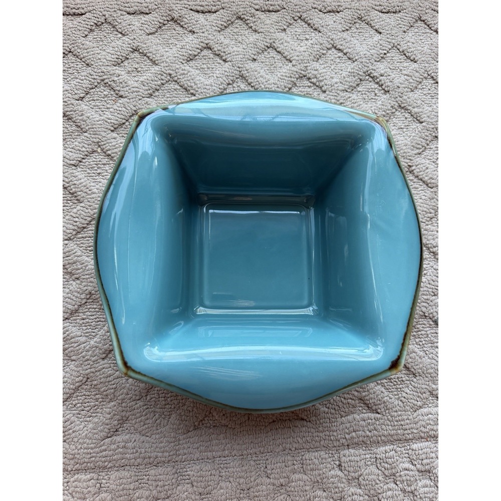 Southern Living at Home Tuscan Everyday Square Baking Dish Teal Turquoise 9 Inch